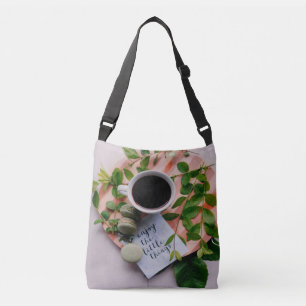 Bolsa Ajustável Aproveite As Coisas Pequenas Que Cookies Café Paz
