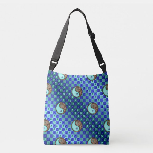Bolsa Ajustável Aquário & Boi da Terra (Frente)