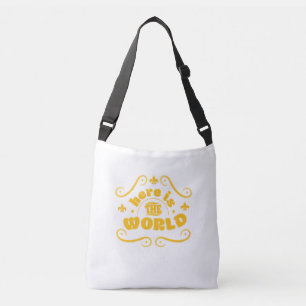 Bolsa Ajustável Aqui está o mundo