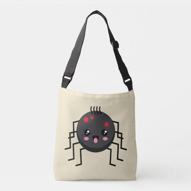 Bolsa Ajustável Aranha Kawaii Cute (Frente)