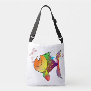 Bolsa Ajustável Arco-íris, atum do oceano Pacífico multicolorido