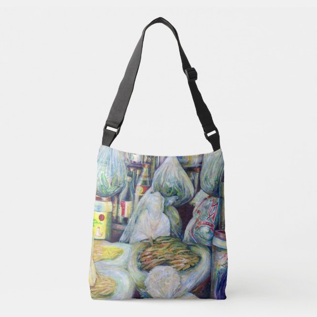 Bolsa Ajustável Aromas secos ao Sol de Singapura (Frente)