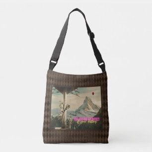 Bolsa Ajustável Arquiteto da Colagem Surreal de Destino 