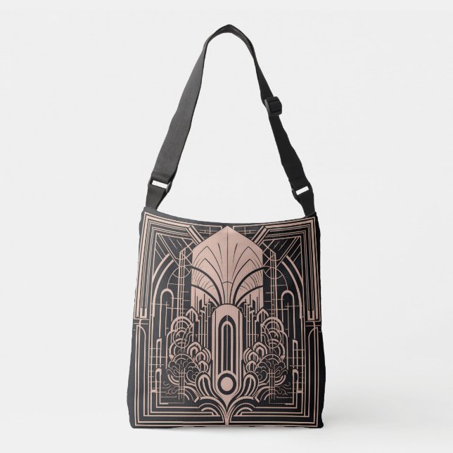 Bolsa Ajustável Art Deco (Frente)