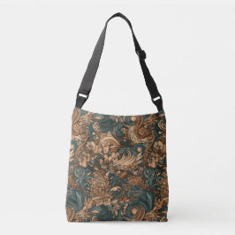 Bolsa Ajustável Art Nouveau Floral Weaves