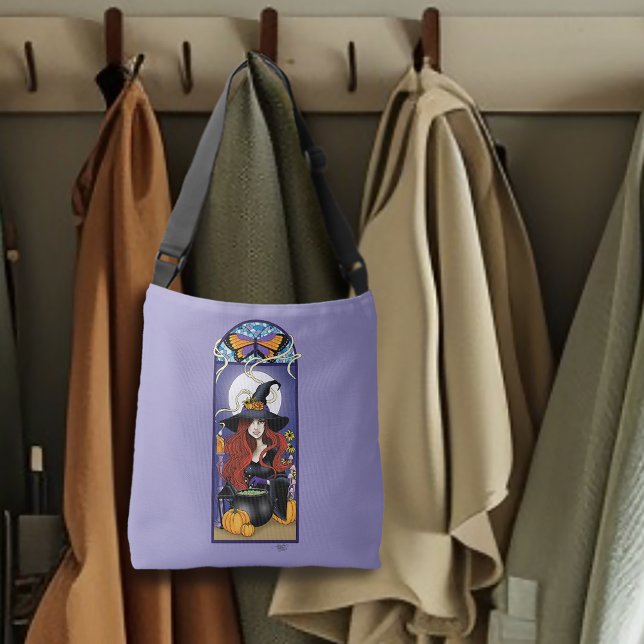 Bolsa Ajustável Art Nouveau Witch (Criador carregado)