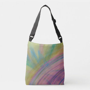 Bolsa Ajustável Arte Abstrata Colorida Única P9