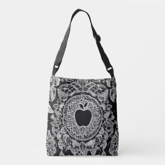 Bolsa Ajustável Arte AI da Apple Negra