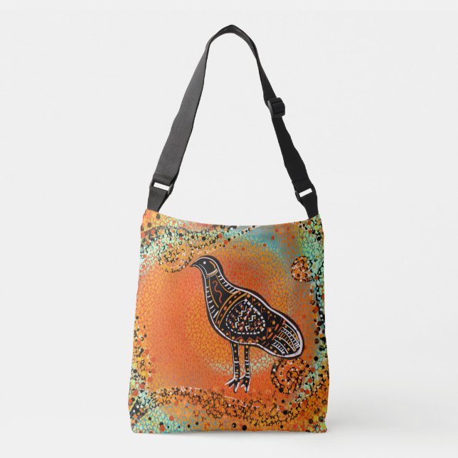 BOLSA AJUSTÁVEL ARTE AUSTRALIANA (Frente)
