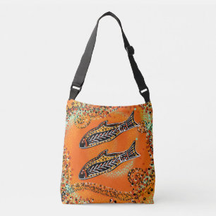 BOLSA AJUSTÁVEL ARTE AUSTRALIANA