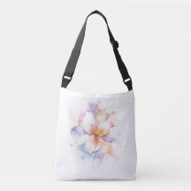 Arte de Flor de Aquarela Pastel com Acentos de Our