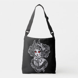 Bolsa Ajustável Arte de Ilustração de Bruxa Salem