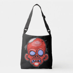 Bolsa Ajustável Arte de Ilustração de Cabeça Zombie