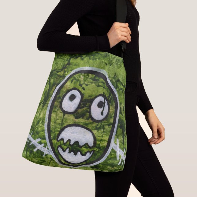 Bolsa Ajustável Arte de Monstro Esquisito Caveira do Pete Capricho (Close Up)