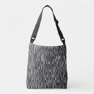 Bolsa Ajustável Arte de padrão geométrico moderna, urbana e cont