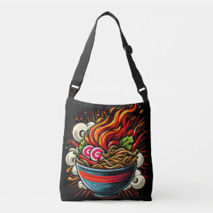 Bolsa Ajustável Arte de Rua de Ramen Japonês Apimentado