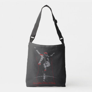 Bolsa Ajustável Arte de Tipografia Musical Design Moderno para A