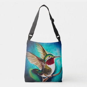 Bolsa Ajustável Arte do colibri