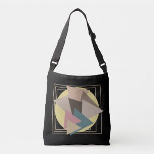 Bolsa Ajustável Arte futurista geométrica abstrato moderna