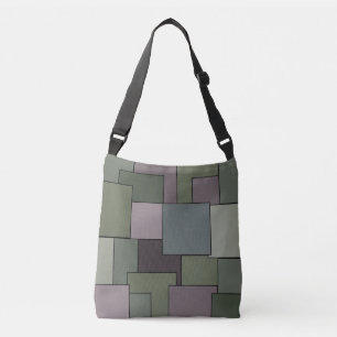 Bolsa Ajustável arte geométrica abstrato moderna