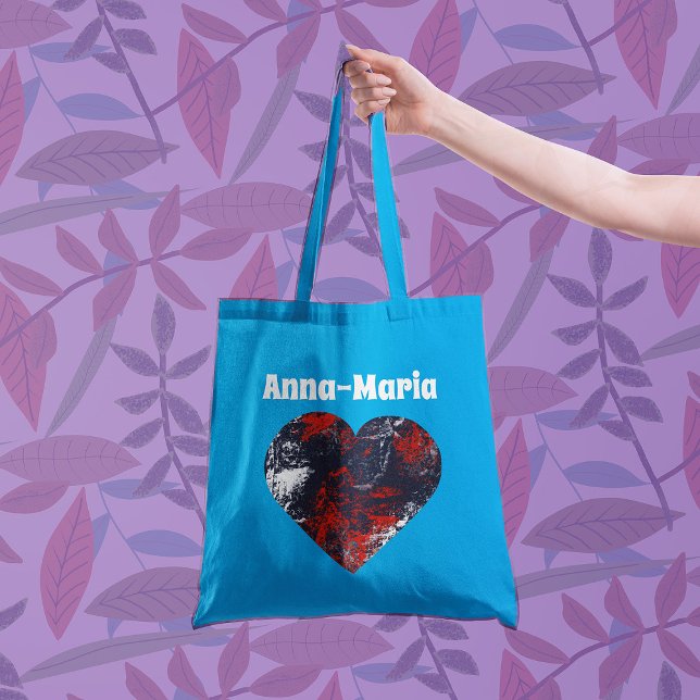 Bolsa Ajustável Arte Gótica Turbulenta do Coração Escuro (Another version instead of crossbody)