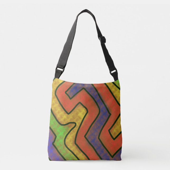 Bolsa Ajustável Arte Original Única (Frente)