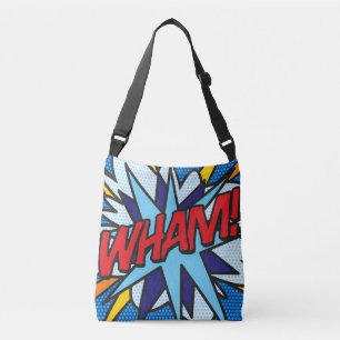 Bolsa Ajustável Arte Pop de Quadrinhos WHAM! BANG!