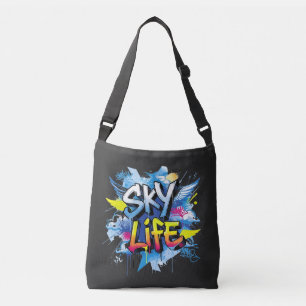 Bolsa Ajustável Arte Urbana Aérea Grafite SKY LIFE