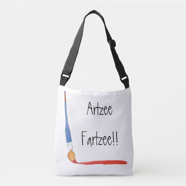 Bolsa Ajustável Artistas Super Fofos Artzee Fartzee (Frente)