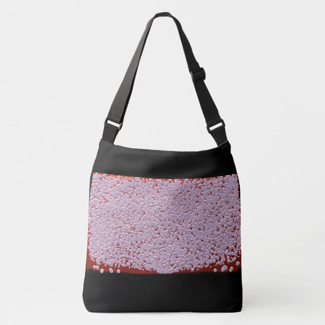 Bolsa Ajustável Árvore de Bolhas de Flocos de Neve (Frente)