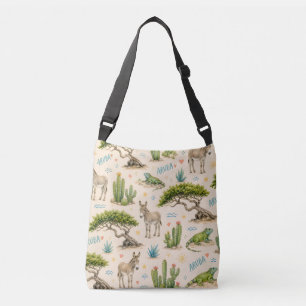 Bolsa Ajustável Árvore divi de Aruba, burro, iguana, cacto