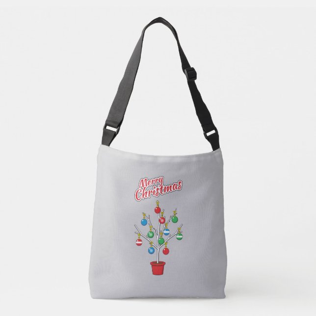 Bolsa Ajustável Árvore do Ramal de Natal - Feliz Natal (Frente)