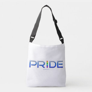 Bolsa Ajustável As letras metálicas da palavra orgulho de Slippery