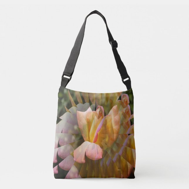 Bolsa Ajustável Asas de um rosa de Paz...... (Frente)