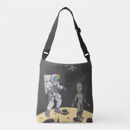Bolsa Ajustável Astronauta e alienígena
