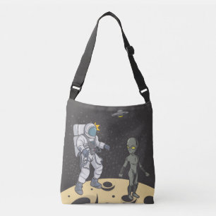 Bolsa Ajustável Astronauta e alienígena
