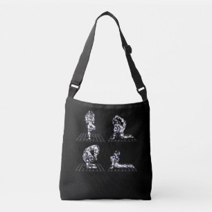 Bolsa Ajustável Astronauta Espacial Yoga Poses