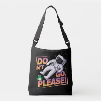 Bolsa Ajustável Astronauta Flutuando no Espaço Aventura Cósmica