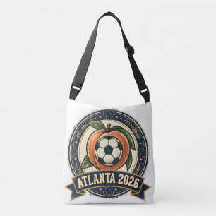 Bolsa Ajustável Atlanta 2026 Cidade Anfitriã da Copa do Mundo Fute