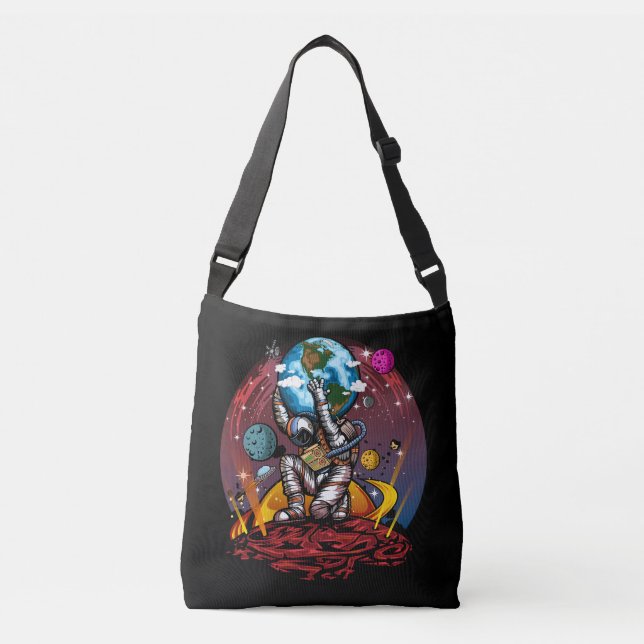 Bolsa Ajustável Atlas Space Man (Frente)