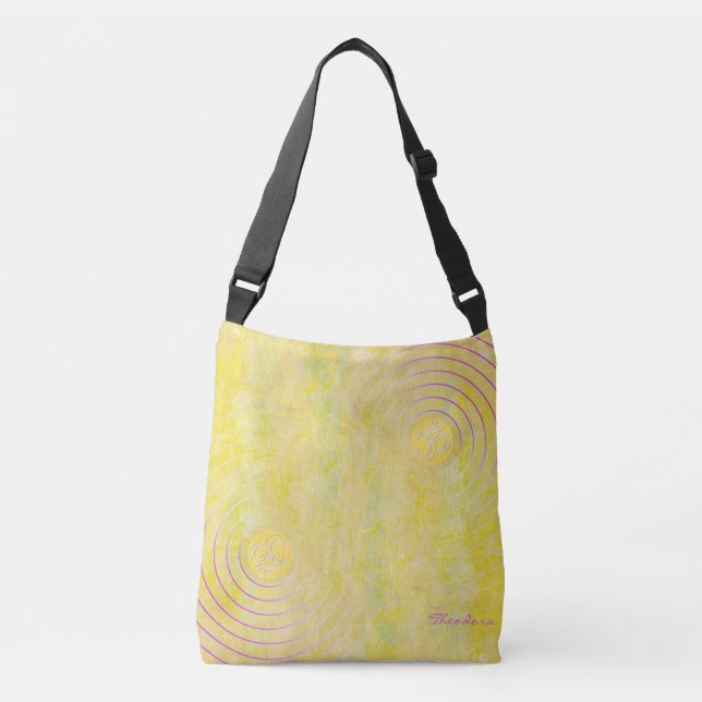 Bolsa Ajustável AUM "Amarelo Imperial" (Frente)