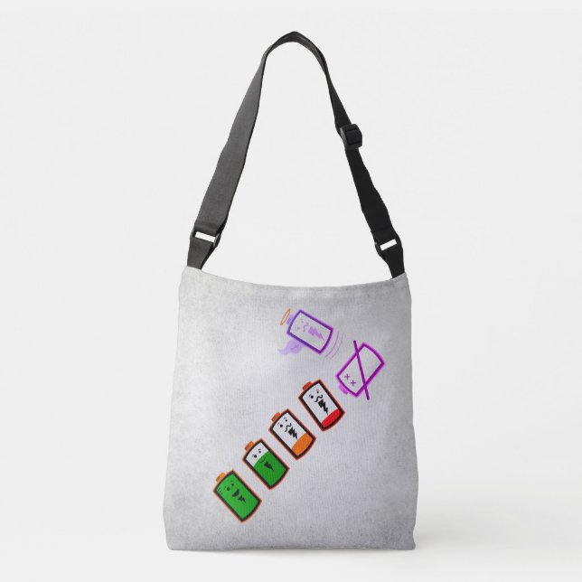 Bolsa Ajustável Autonomia da bateria - Edição de mistura rosa retr (Frente)