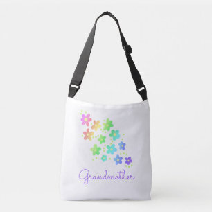 Bolsa Ajustável Avó Flores Arco-Íris