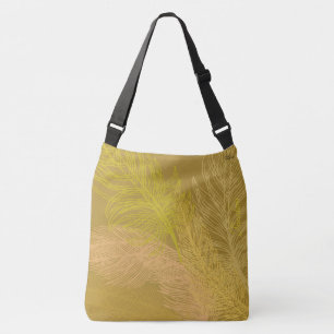 Bolsa Ajustável Azeitona Dourada Elegante