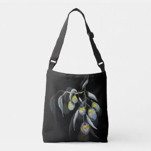 Bolsa Ajustável Azeitonas mágicas pintadas à mão
