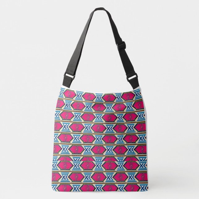 Bolsa Ajustável Aztec Fuchsia Bag (Frente)