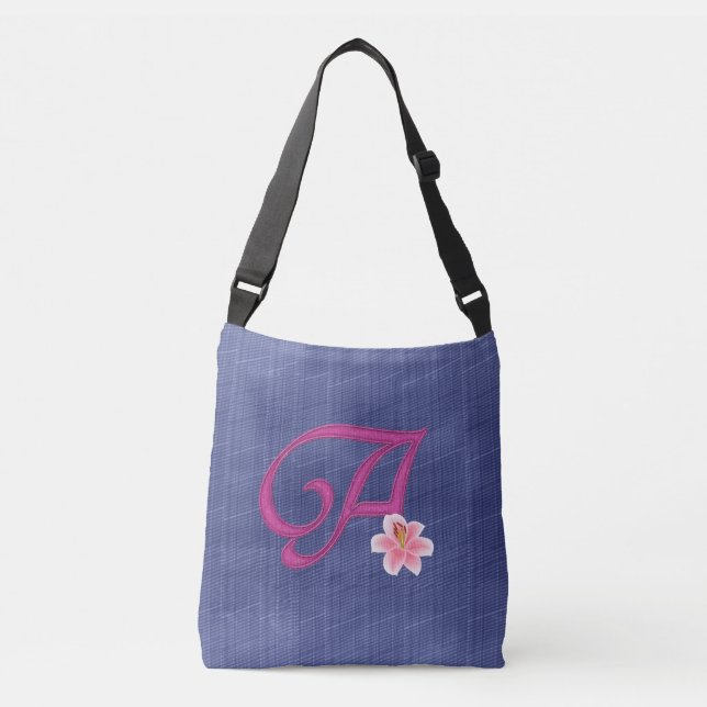 Bolsa Ajustável Azul elegante A (Frente)