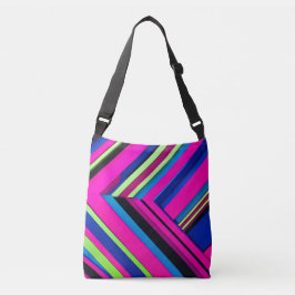 Bolsa Ajustável Azul elétrico e rosa