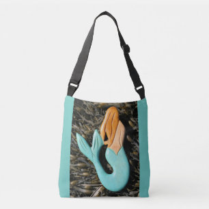 Bolsa Ajustável azul redheadblue-atado da sereia
