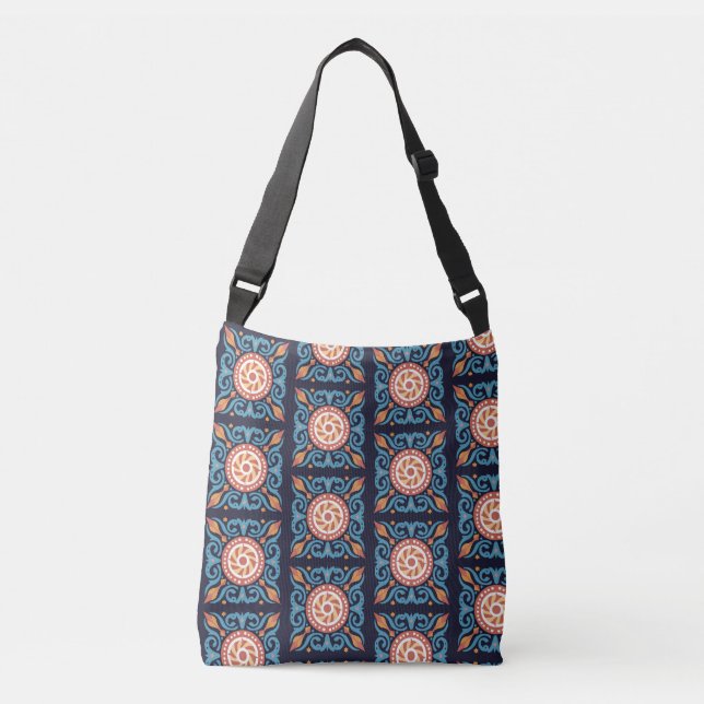 Bolsa Ajustável Azulejo Boho (Frente)